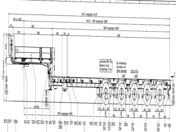 STZ-L 5-50/80 A / EXTENDABLE / 5 X STEERING AXLE